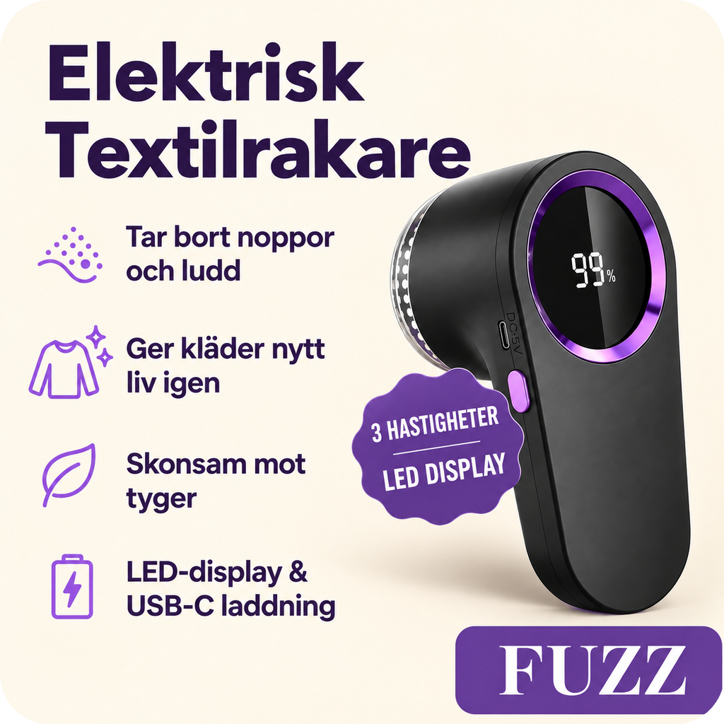 Fuzz Apparat - Får dina kläder att se nya ut igen